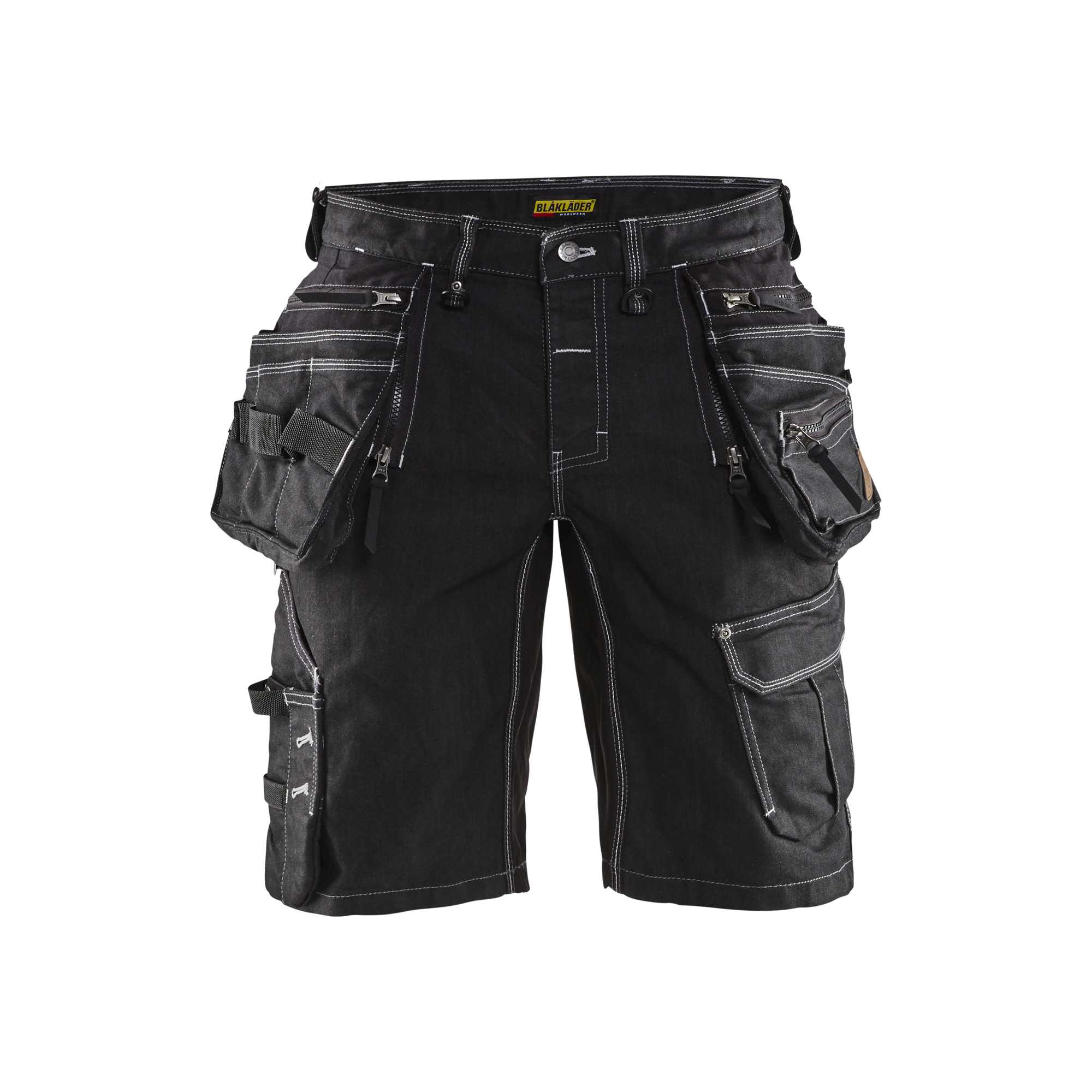 BLAKLADER 19921141 | Craftsman shorts stretch X1900 Work Shorts Men - Cordura Denim